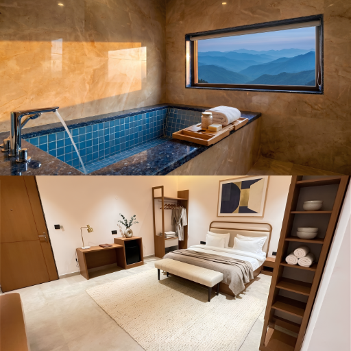 Premium Rooms with Bathtub